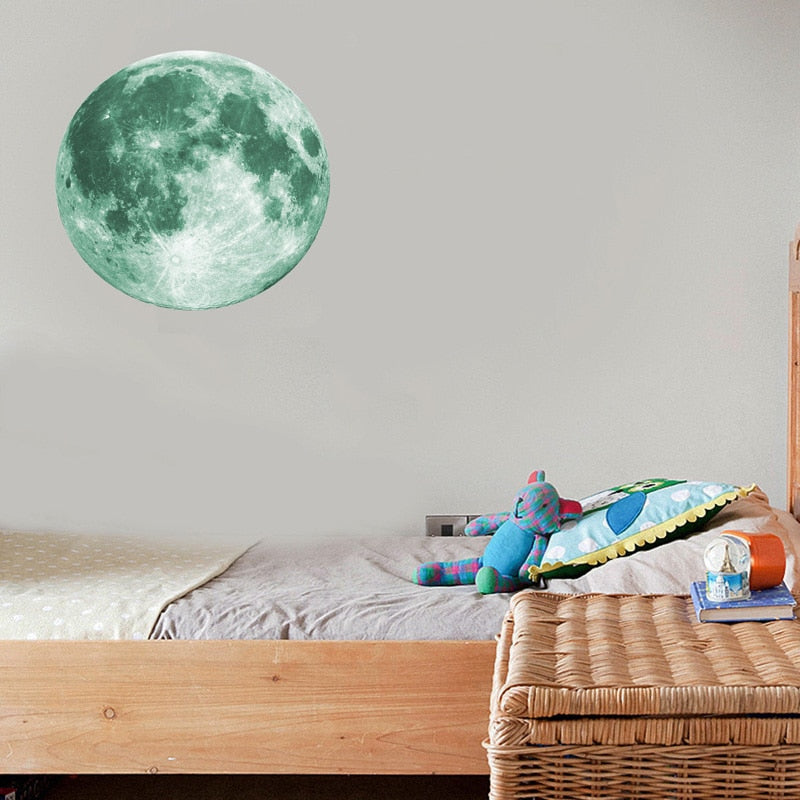 Luminous Moon Wall Sticker