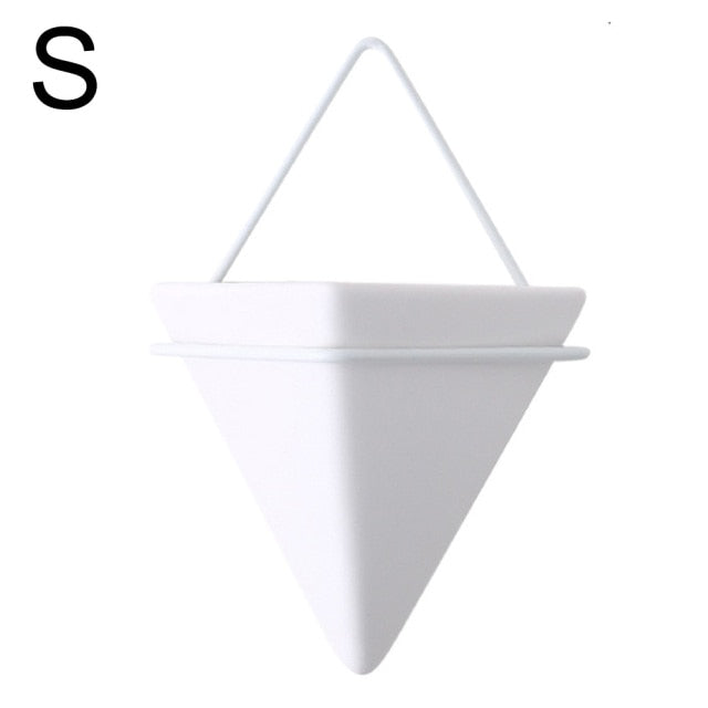 Geometric Hanging Flower Pots