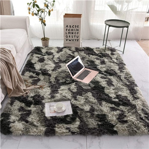 Boho Rectangular Shag Rug