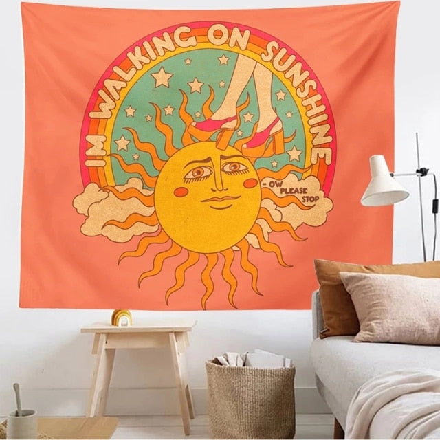 Walking On Sunshine Tapestry