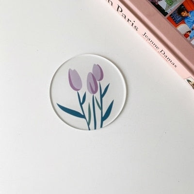 Flower Coasters