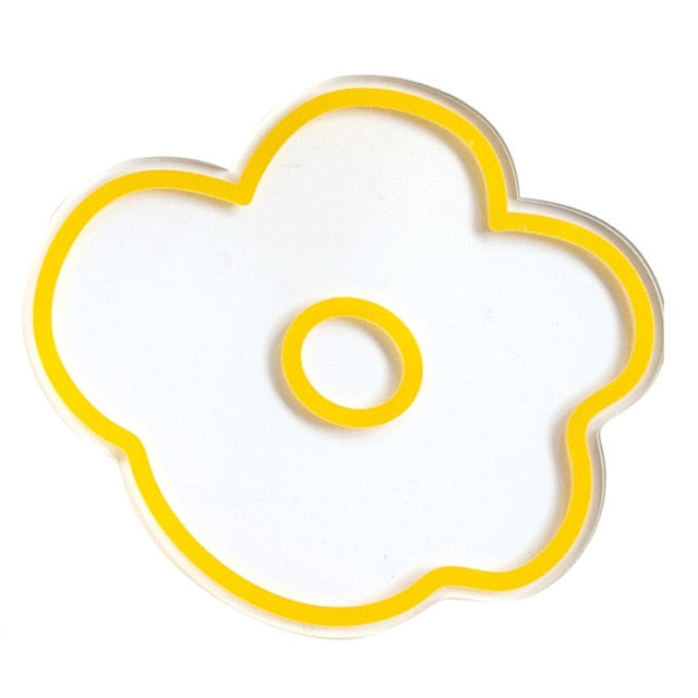 Flower Coasters