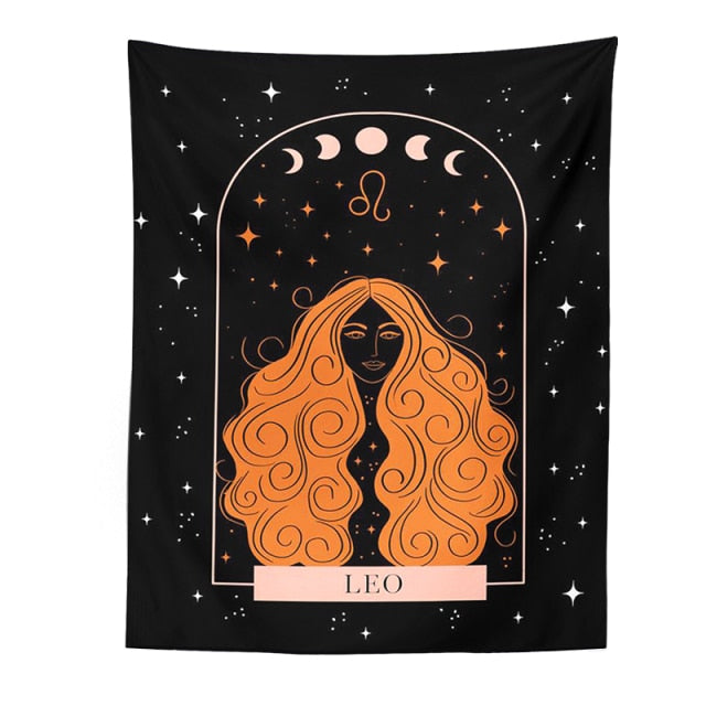 Leo Constellation Tapestry