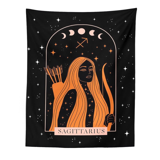 Sagittarius Constellation Tapestry