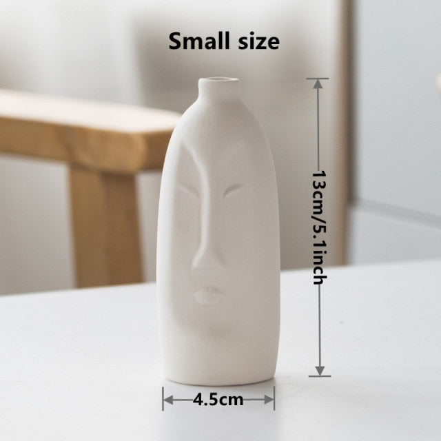 Nordic Face Vase