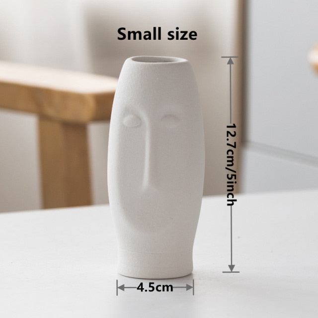 Nordic Face Vase