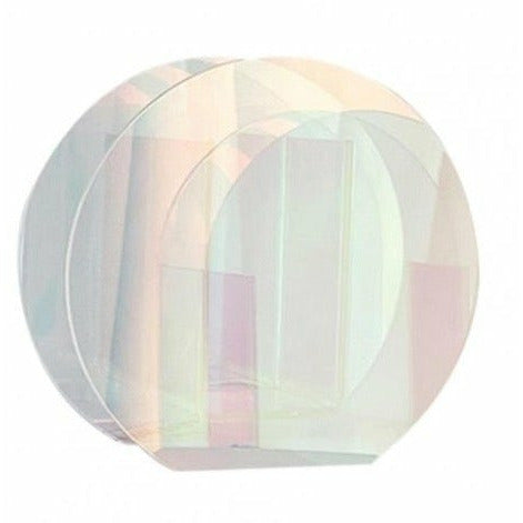 Rainbow Acrylic Circular Vase