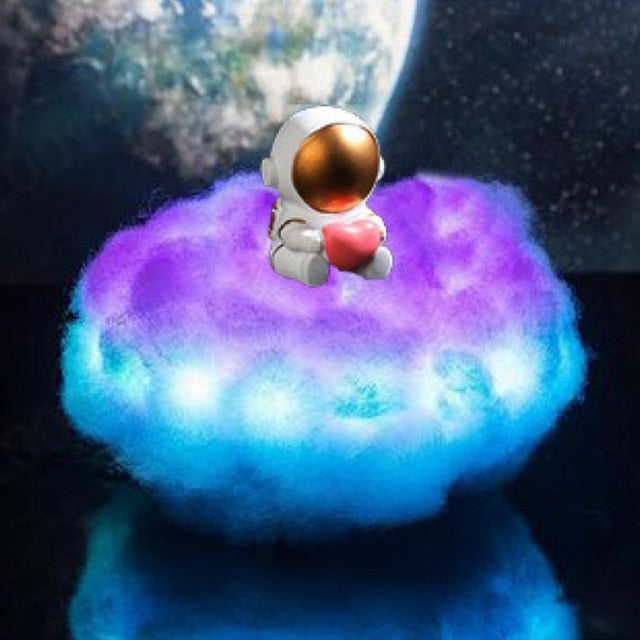Psychedelic Astronaut Cloud Lamp