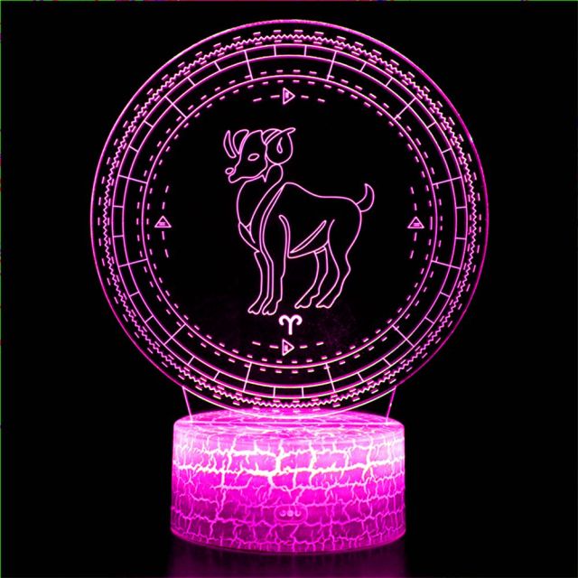 Aries 3d LED Lamp