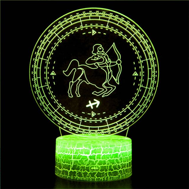 Sagittarius 3D LED Lamp