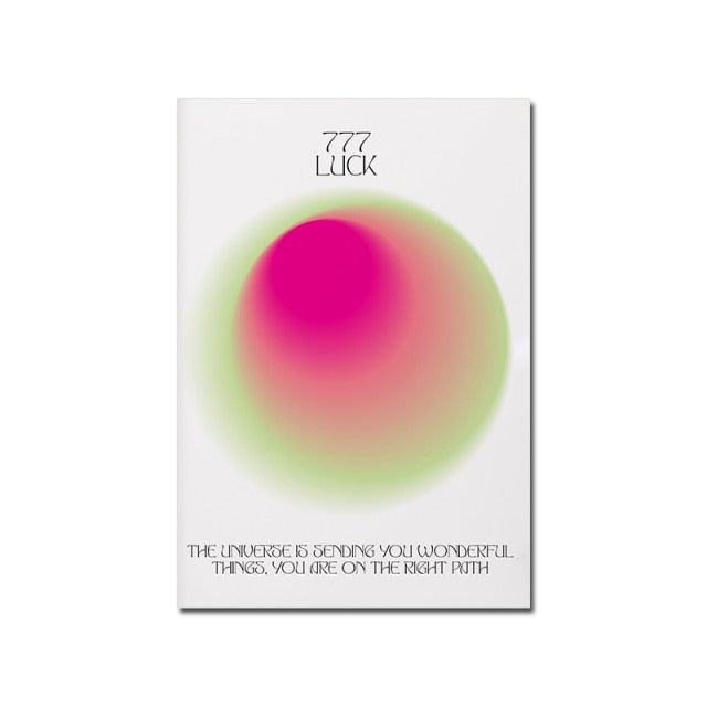 777 Lucky Energy Poster