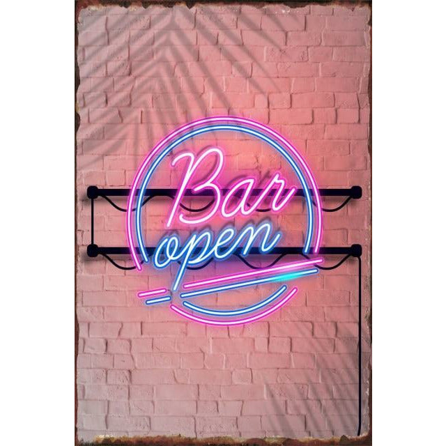 Bar Open Light Up Sign