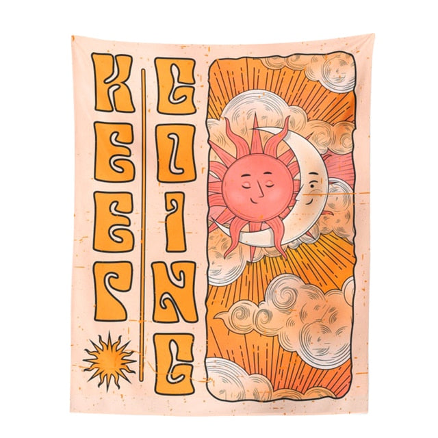 Keep Going Tapestry