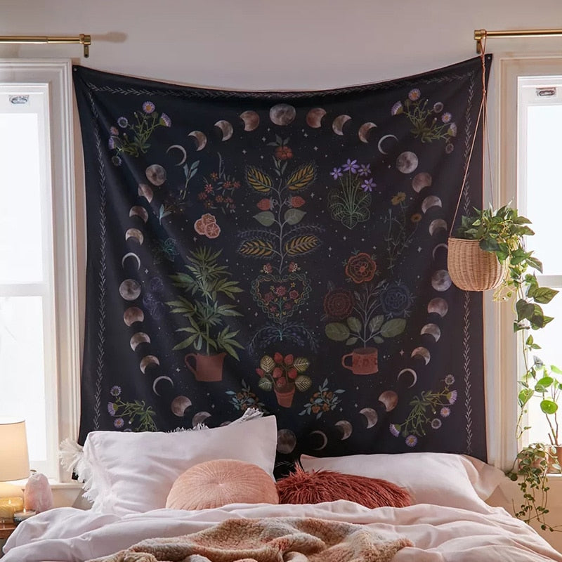 Moon Phase Tapestry