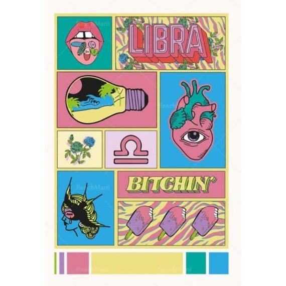 Pop Art Libra Poster
