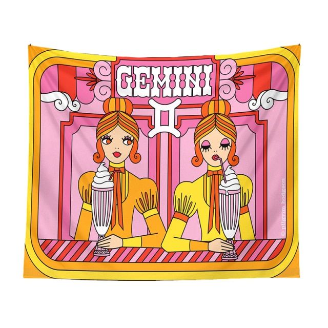 Vibes & Geminis Tapestry