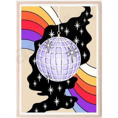 Disco Illusion Poster