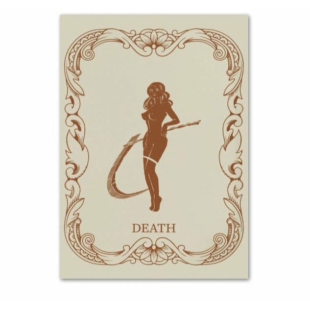 Death Vintage Tarot Print