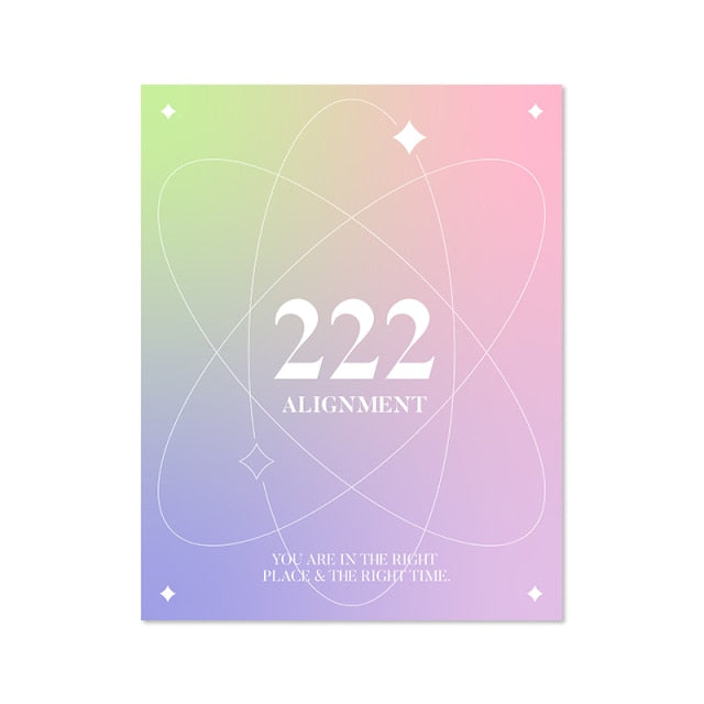 222 Alignment Pastel Angel Print
