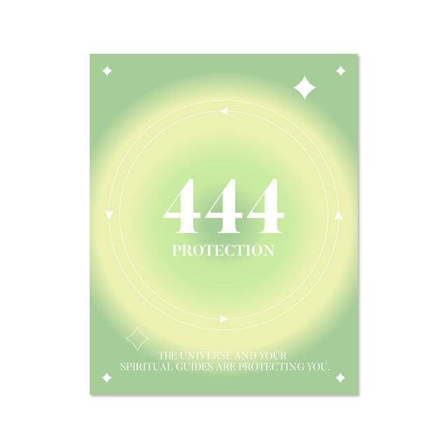444 Protection Pastel Angel Print