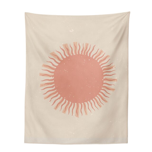 Terracotta Sun Tapestry