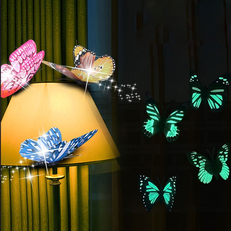 Glow in the Dark Butterfly Wall Art