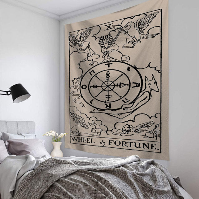 Fortune Tarot Card Tapestry