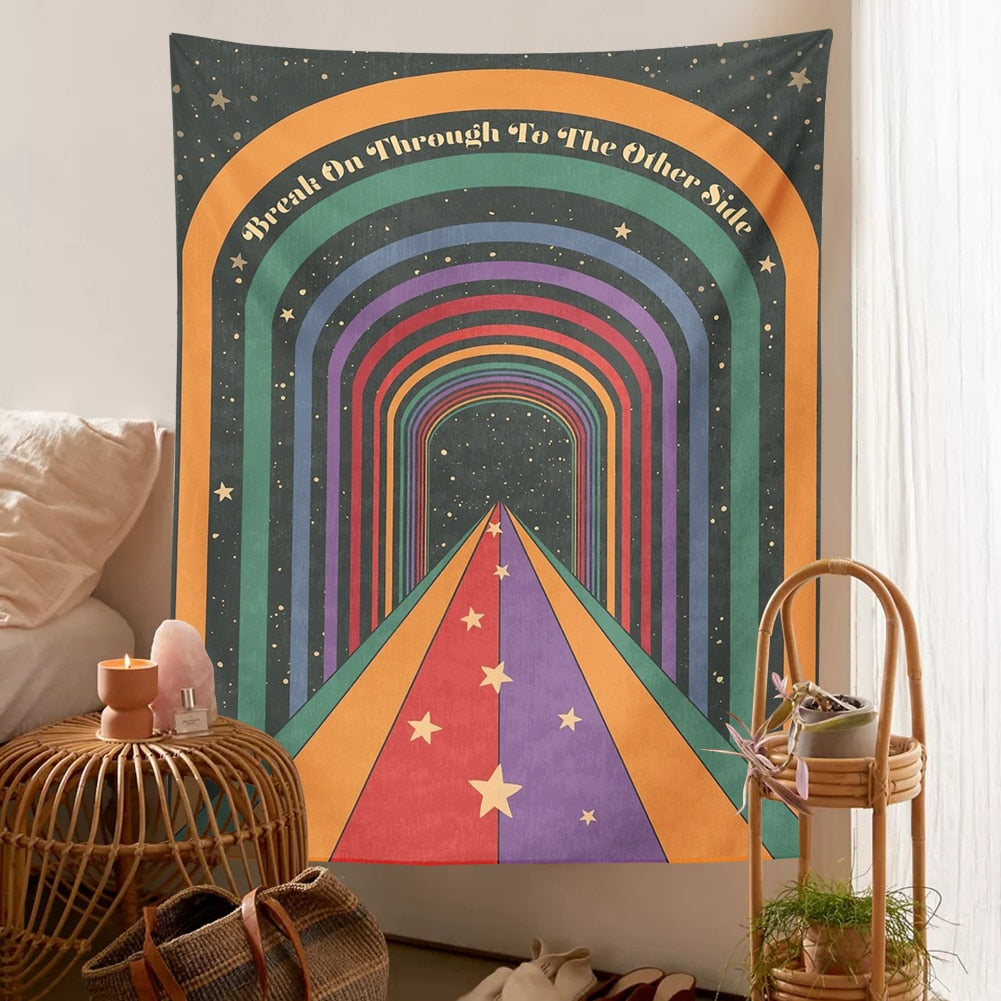 Rainbow Gateway Tapestry