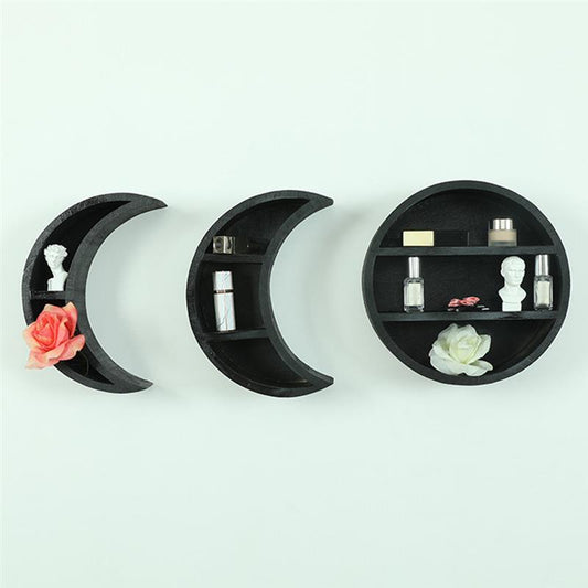 Moon Phase Wall Shelves