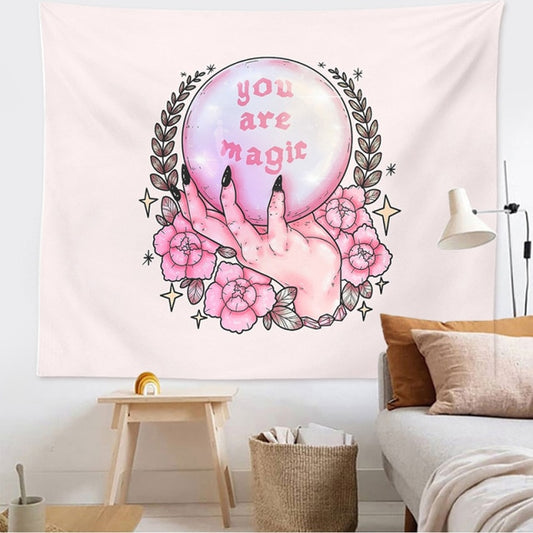 Magic Hands Affirmation Tapestry