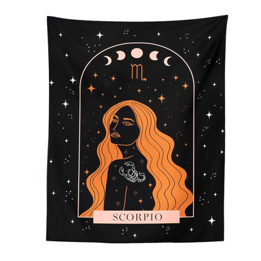Scorpio Constellation Tapestry