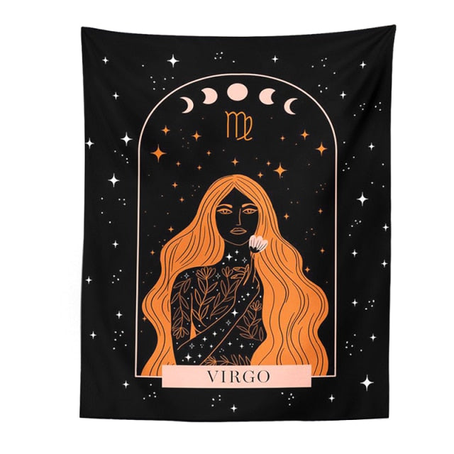 Virgo Constellation Tapestry