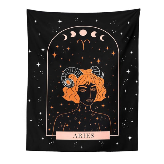Aries Constellation Tapestry
