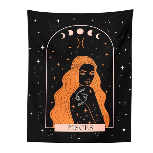 Pisces Constellation Tapestry