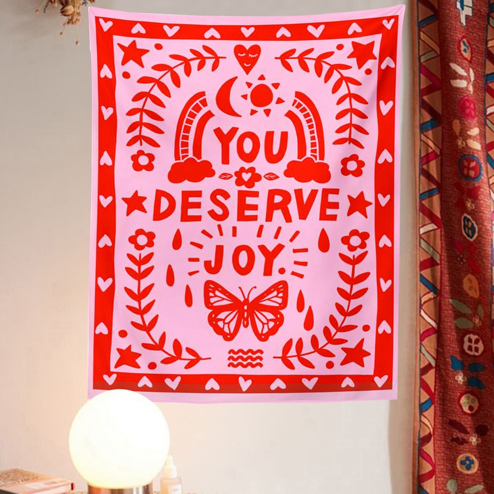 Deserve Joy Tapestry