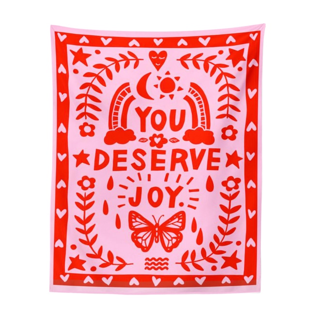 Deserve Joy Tapestry