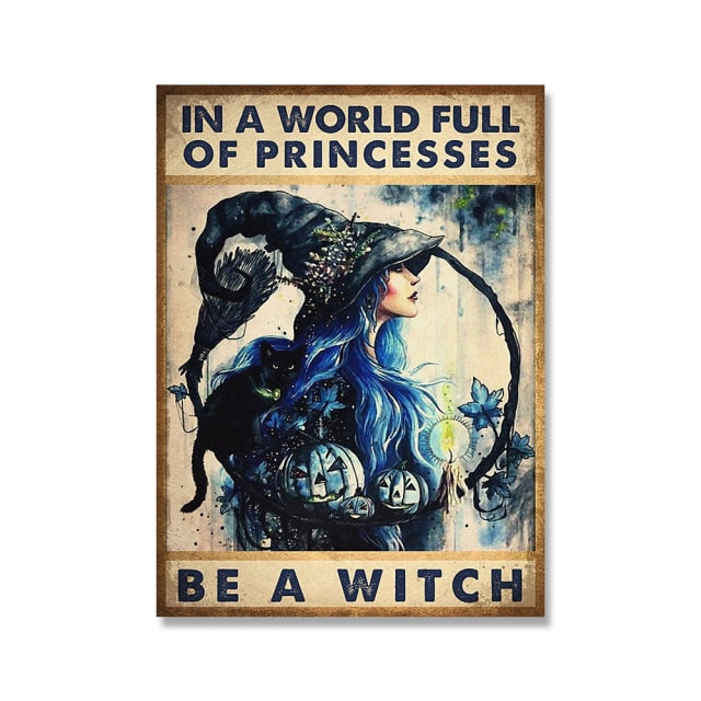 Be a Witch PSA Poster