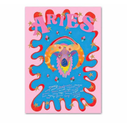 Groovy Aries Poster