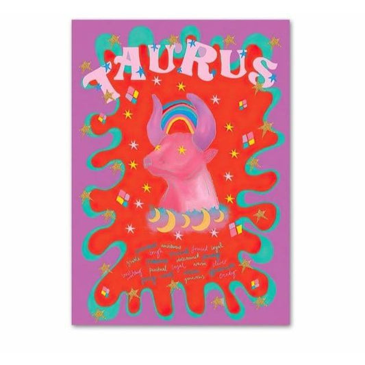 Groovy Taurus Poster