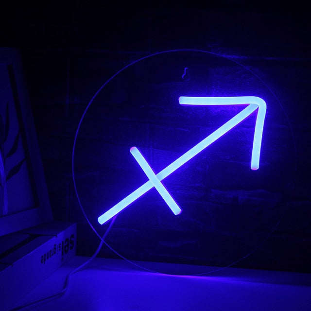 Sagittarius Neon Light Sign