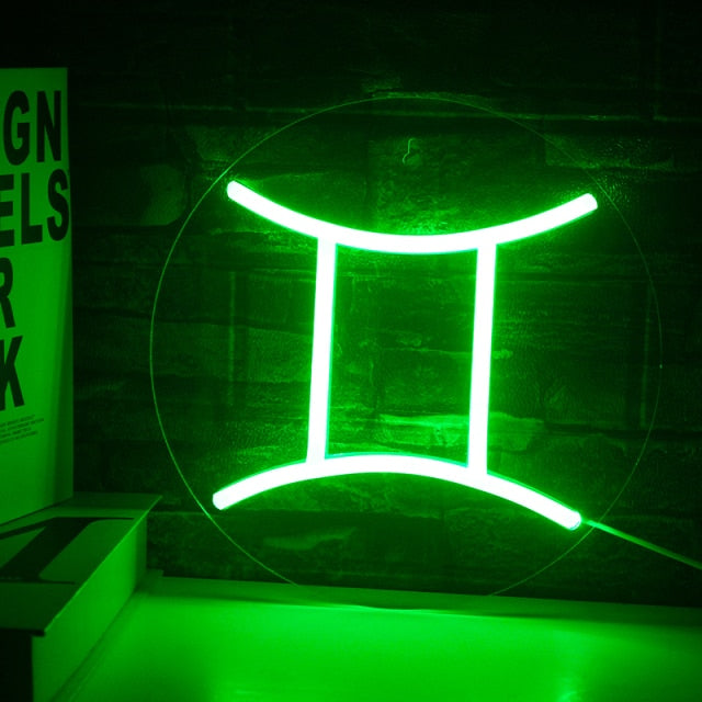 Gemini Neon Light Sign