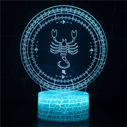 Scorpio 3D LED Lamp