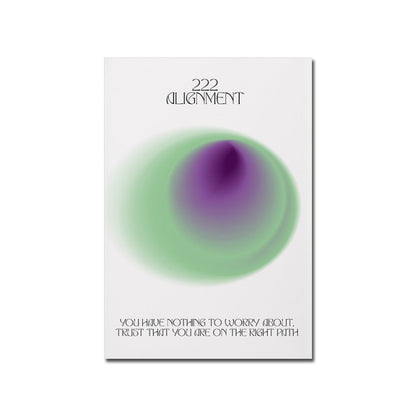 222 Energy Alignment Poster