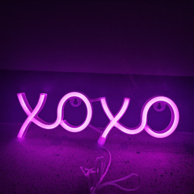 XOXO Neon Sign