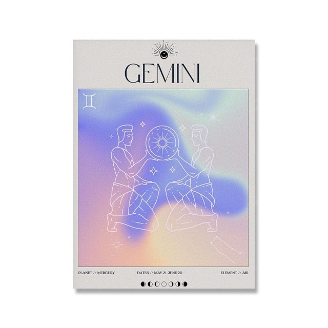 Gemini Energy Constellation Print