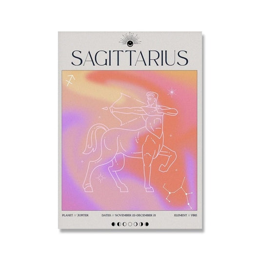 Sagittarius Energy Constellation Print