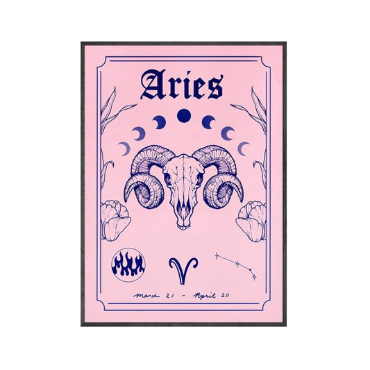 Aries Pretty Pink Poster