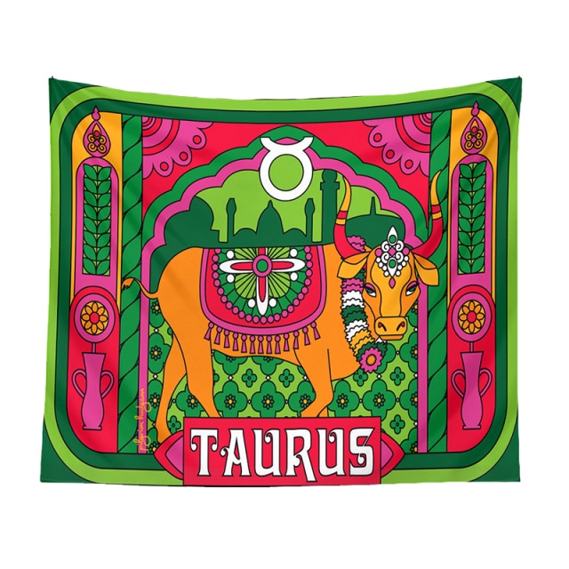 Vibes & Taurus Tapestry