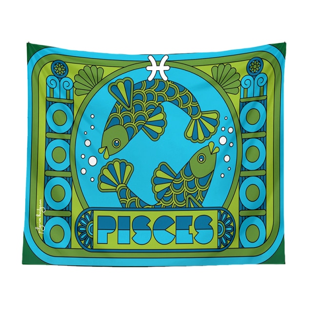 Vibes & Pisces Tapestry
