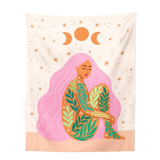 Vine Goddess Tapestry